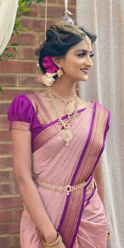 KP 6092 Pink Soft Lichi Silk Cloth Saree Perfect for Wedding, Party, Family Gatherings, Sangeet, Festive Deal ₹1449. Delivery 4-6 Working Days | Bollywood Sarees, Creative Sarees, Designer Sarees, Embroidered Sarees, Ethnic Saree, Modern Digital sarees, Party Wear Sarees, Sarees