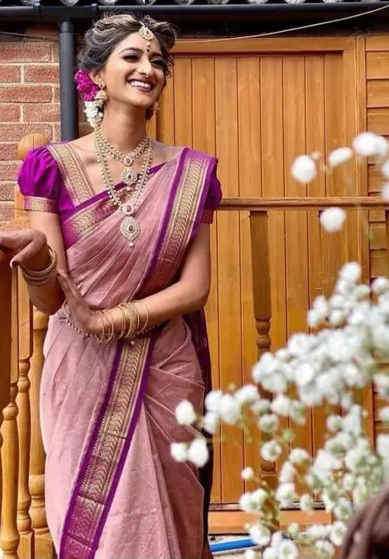 KP 6092 Pink Soft Lichi Silk Cloth Saree Perfect for Wedding, Party, Family Gatherings, Sangeet, Festive Deal ₹1449. Delivery 4-6 Working Days | Bollywood Sarees, Creative Sarees, Designer Sarees, Embroidered Sarees, Ethnic Saree, Modern Digital sarees, Party Wear Sarees, Sarees