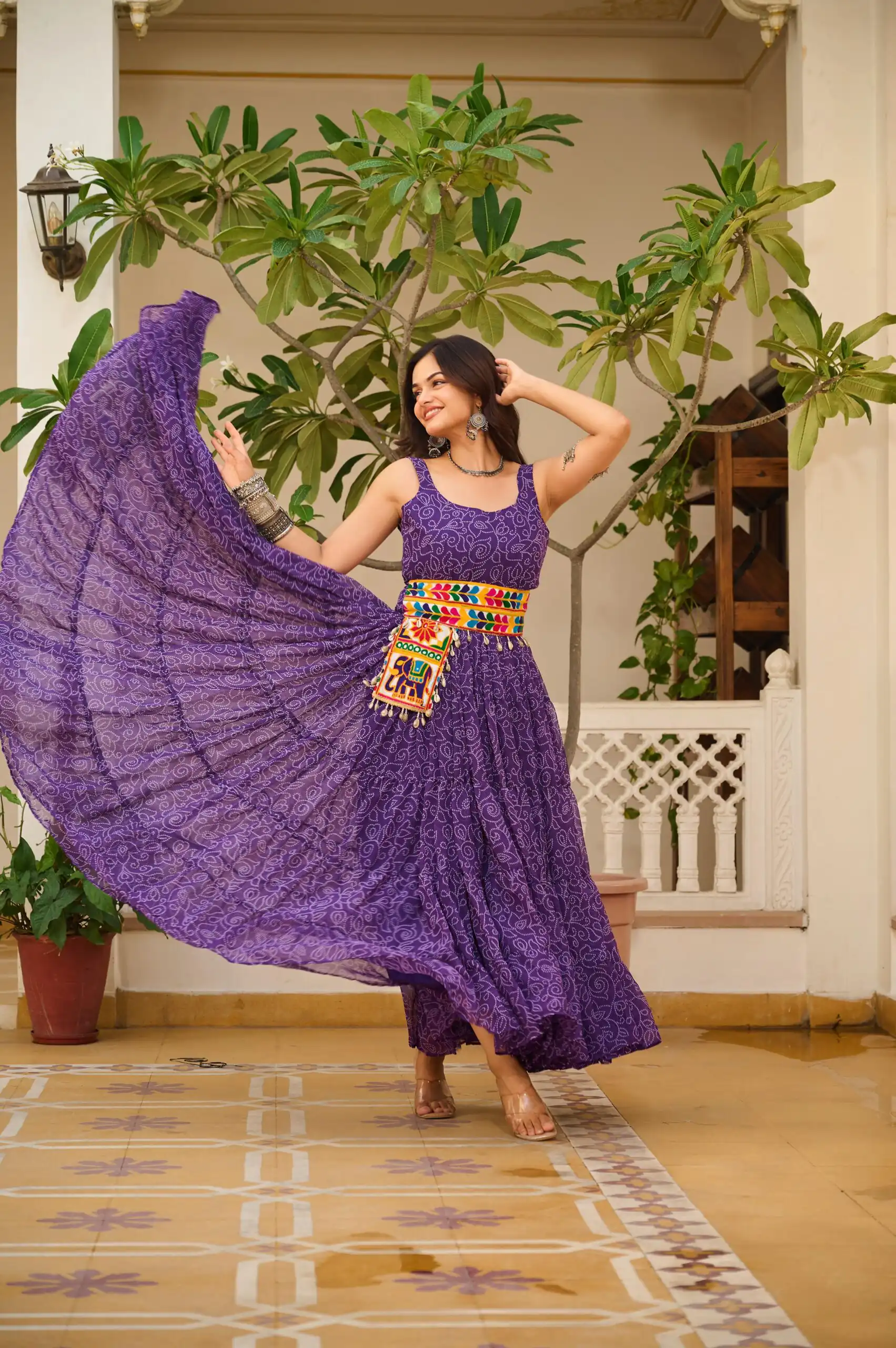 Ram 110 Purple Pretty Red Faux Georgette Mirror Gamathi Work Gown . Wedding, Party, Festive Get it for ₹2049. Delivery 4-6 Working Days. Shop now. | Bollywood Gowns, Creative Gowns, Designer Gowns, Embroidered Gowns, Gowns, Party Wear Gowns