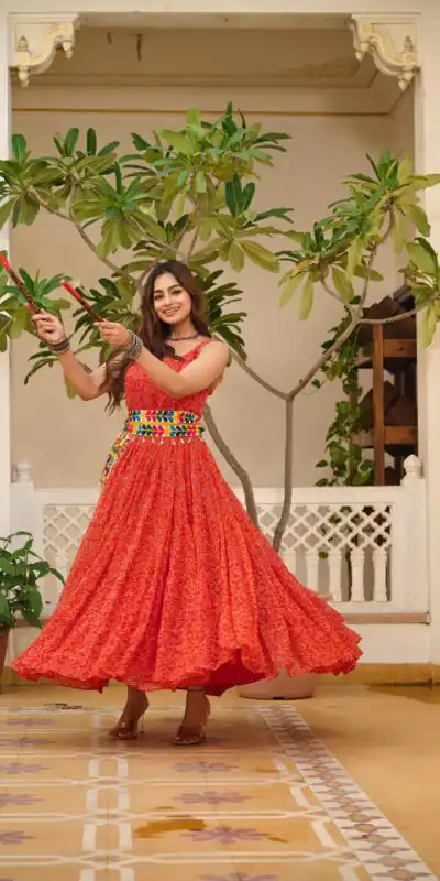 Ram 110 Red Pretty Red Faux Georgette Mirror Gamathi Work Gown . Wedding, Party, Festive Get it for ₹2049. Delivery 4-6 Working Days. Shop now. | Bollywood Gowns, Creative Gowns, Designer Gowns, Embroidered Gowns, Gowns, Party Wear Gowns