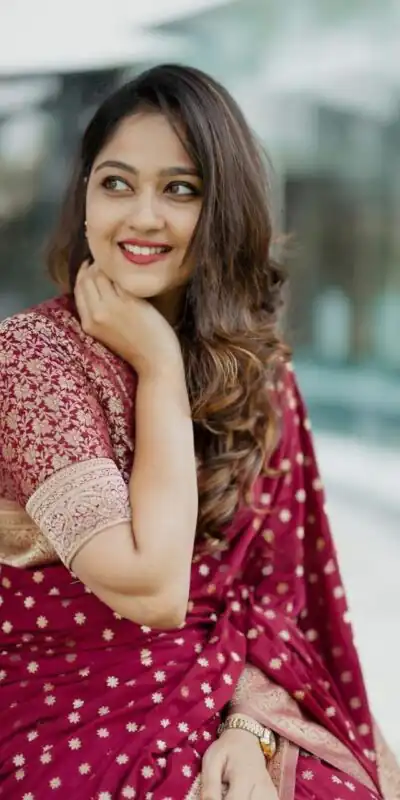 KPR 228 Red in Soft Lichi Silk Jacquard Work Designer Work Saree . Exclusive Offer ₹1349. Delivery 4-6 Working Days. Shop now. | Bollywood Sarees, Creative Sarees, Designer Sarees, Embroidered Sarees, Ethnic Saree, Modern Digital sarees, Party Wear Sarees, Sarees