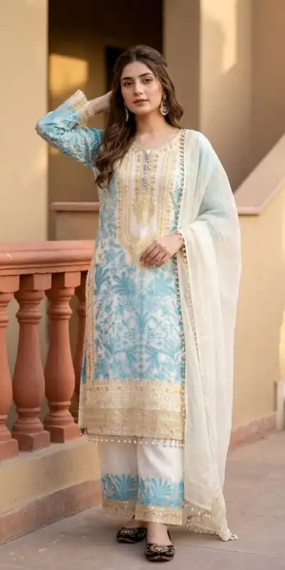 KF 1729 Blue Diamond Georgette Salwar Suit with Sequins Work & Embroidery Work. Introductory Price ₹2399. Delivery 4-6 Working Days. Shop now. | Jump Suits, Straight Suits, Casual Suits, Creative suits, Designer Suits, Palazzo Suits, Party Wear Suits, Patiala Suits, Salwar suit
