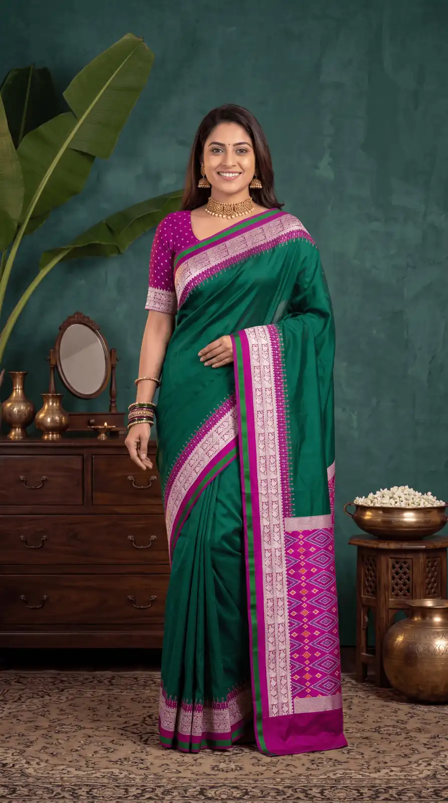 MB 261 Green | Purple Soft Crafted Saree with Moti Work & Zari Work. Now at just ₹1999. Delivery 4-6 Working Days. Shop now. | Bollywood Sarees, Creative Sarees, Designer Sarees, Embroidered Sarees, Ethnic Saree, Modern Digital sarees, Party Wear Sarees, Sarees