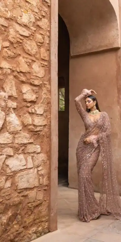 NC 5295 Light Lavender Soft Net Saree with Sequins Work & Embroidery Work. Available at ₹1749 only. Delivery 4-6 Working Days. Shop now. | Bollywood Sarees, Creative Sarees, Designer Sarees, Embroidered Sarees, Ethnic Saree, Modern Digital sarees, Party Wear Sarees, Sarees
