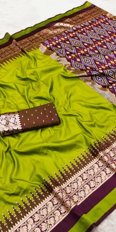 MB 261 Mehandi | Purple Soft Crafted Saree with Moti Work & Zari Work. Now at just ₹1999. Delivery 4-6 Working Days. Shop now. | Bollywood Sarees, Creative Sarees, Designer Sarees, Embroidered Sarees, Ethnic Saree, Modern Digital sarees, Party Wear Sarees, Sarees