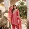 KF 1728 Peach Silk Salwar Suit Perfect for Wedding, Party, Family Gatherings, Onam, Engagement – . Affordable Price ₹2099. Delivery 4-6 Working Da | Jump Suits, Straight Suits, Casual Suits, Creative suits, Designer Suits, Palazzo Suits, Party Wear Suits, Patiala Suits, Salwar suit