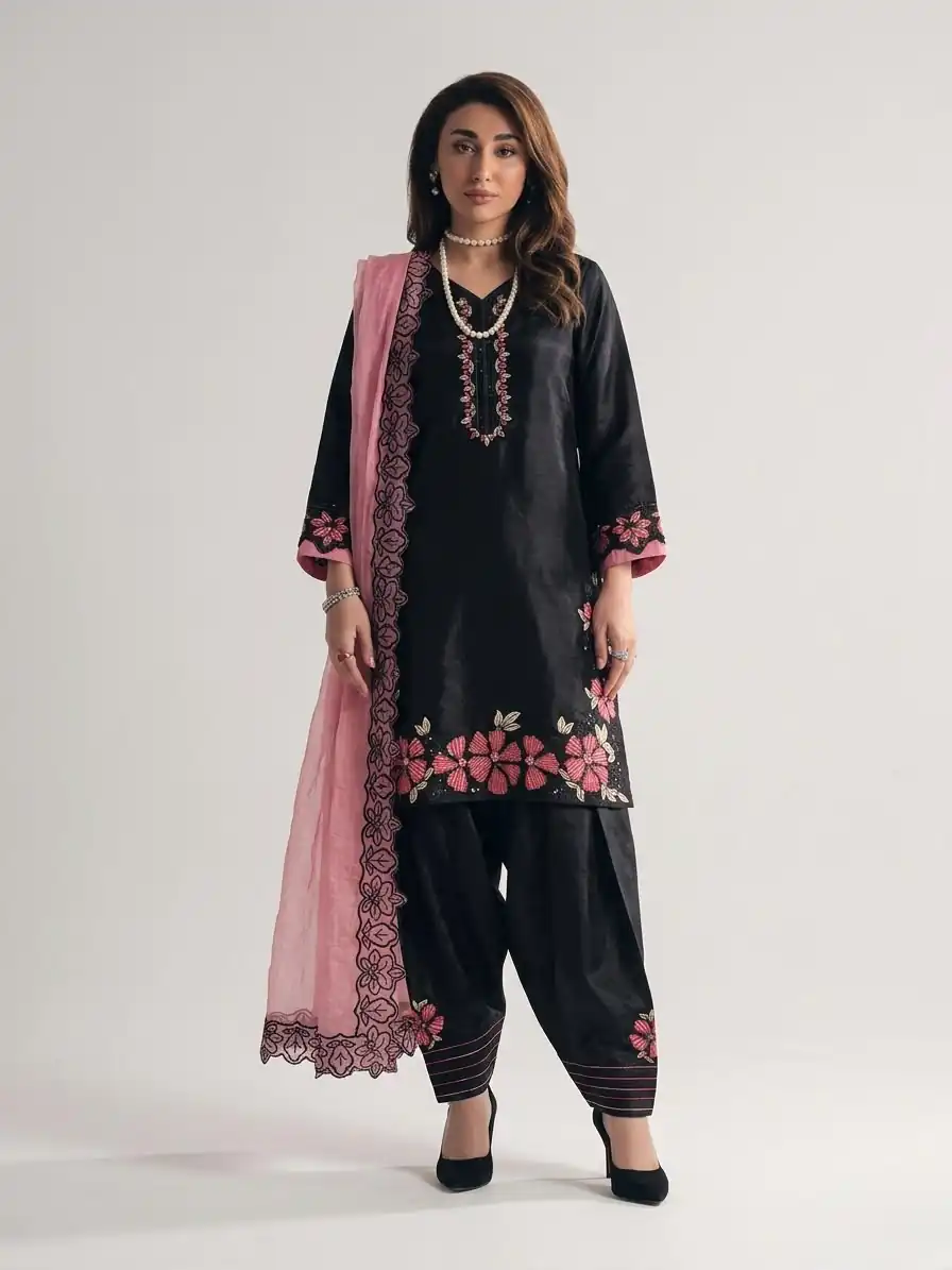 SR 1709 Pink Color Roman Silk Salwar Suit with Embroidery Work. Available at ₹2399 only. Delivery 4-6 Working Days. Shop now. | Jump Suits, Straight Suits, Casual Suits, Creative suits, Designer Suits, Palazzo Suits, Party Wear Suits, Patiala Suits, Salwar suit