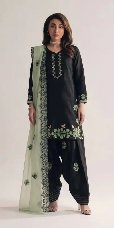 SR 1709 Pista Color Roman Silk Salwar Suit with Embroidery Work. Available at ₹2399 only. Delivery 4-6 Working Days. Shop now. | Jump Suits, Straight Suits, Casual Suits, Creative suits, Designer Suits, Palazzo Suits, Party Wear Suits, Patiala Suits, Salwar suit