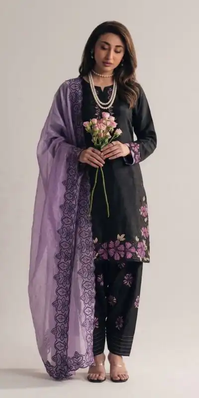 SR 1709 Purple Color Roman Silk Salwar Suit with Embroidery Work. Available at ₹2399 only. Delivery 4-6 Working Days. Shop now. | Jump Suits, Straight Suits, Casual Suits, Creative suits, Designer Suits, Palazzo Suits, Party Wear Suits, Patiala Suits, Salwar suit