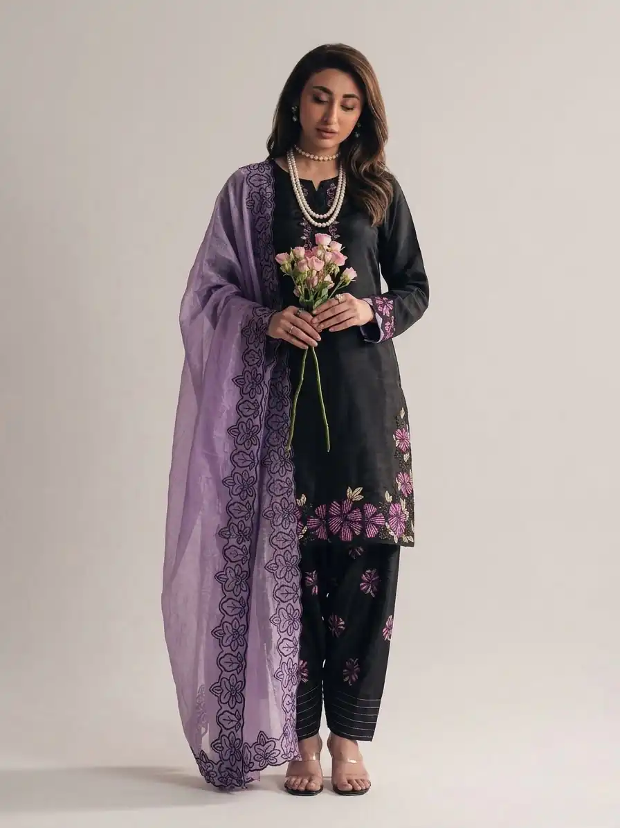 SR 1709 Purple Color Roman Silk Salwar Suit with Embroidery Work. Available at ₹2399 only. Delivery 4-6 Working Days. Shop now. | Jump Suits, Straight Suits, Casual Suits, Creative suits, Designer Suits, Palazzo Suits, Party Wear Suits, Patiala Suits, Salwar suit