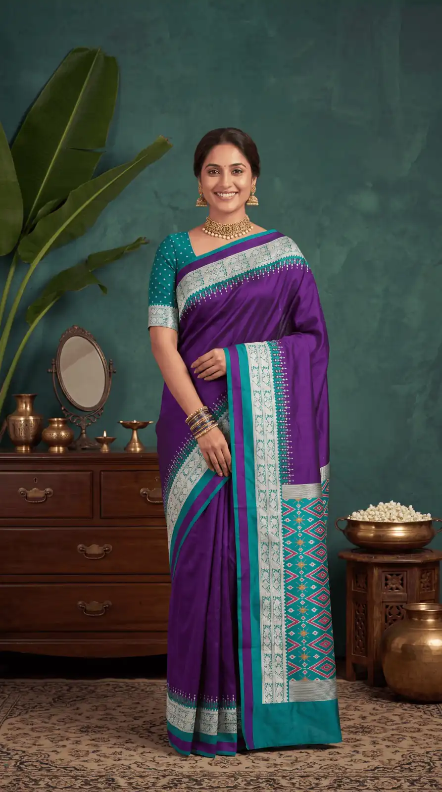 MB 261 Purple | Purple Soft Crafted Saree with Moti Work & Zari Work. Now at just ₹1999. Delivery 4-6 Working Days. Shop now. | Bollywood Sarees, Creative Sarees, Designer Sarees, Embroidered Sarees, Ethnic Saree, Modern Digital sarees, Party Wear Sarees, Sarees