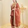 KF 1728 Rust Silk Salwar Suit Perfect for Wedding, Party, Family Gatherings, Onam, Engagement – . Affordable Price ₹2099. Delivery 4-6 Working Da | Jump Suits, Straight Suits, Casual Suits, Creative suits, Designer Suits, Palazzo Suits, Party Wear Suits, Patiala Suits, Salwar suit