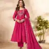 DIVA 136 Pink in Viscose Roman Silk Embroidery Work & Hand Work Salwar Suit . Best Price ₹2099. Delivery 4-6 Working Days. Shop now. | Jump Suits, Straight Suits, Casual Suits, Creative suits, Designer Suits, Palazzo Suits, Party Wear Suits, Patiala Suits, Salwar suit