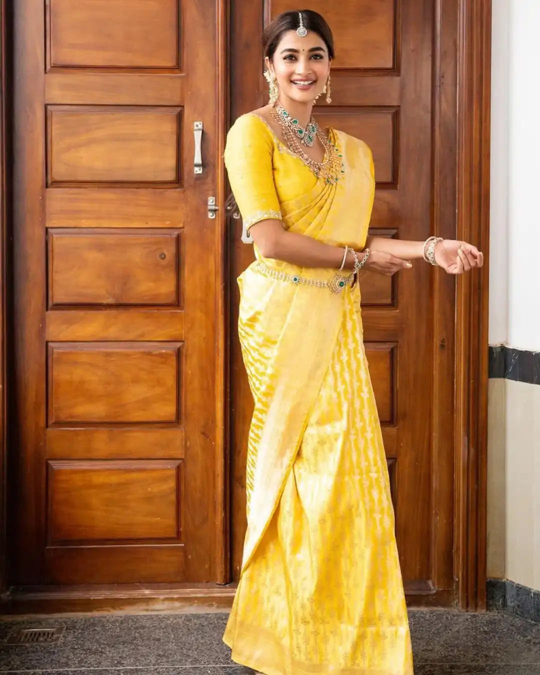 KPR 248 Yellow Soft Lichi Silk Saree with Lace Work & Lace Border. Introductory Price ₹1349. Delivery 4-6 Working Days. Shop now. | Bollywood Sarees, Creative Sarees, Designer Sarees, Embroidered Sarees, Ethnic Saree, Modern Digital sarees, Party Wear Sarees, Sarees