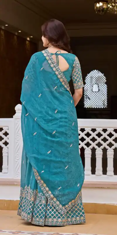 Ram 180 Teal Pure Crunchy Lehenga Choli Perfect for Wedding, Party, Baisakhi, Pongal, Sangeet – . Now at just ₹2549. Delivery 4-6 Working Days. Shop | Bollywood Lehenga, Creative Lehenga, Designer Lehenga, Embroidered Lehenga, Lehenga, Party Wear Lehenga