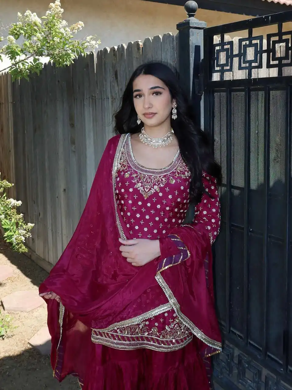 ZD 10003 Red in Color Natural Crepe Embroidery Work Salwar Suit . Affordable Price ₹2099. Delivery 4-6 Working Days. Shop now. | Jump Suits, Straight Suits, Casual Suits, Creative suits, Designer Suits, Palazzo Suits, Party Wear Suits, Patiala Suits, Salwar suit