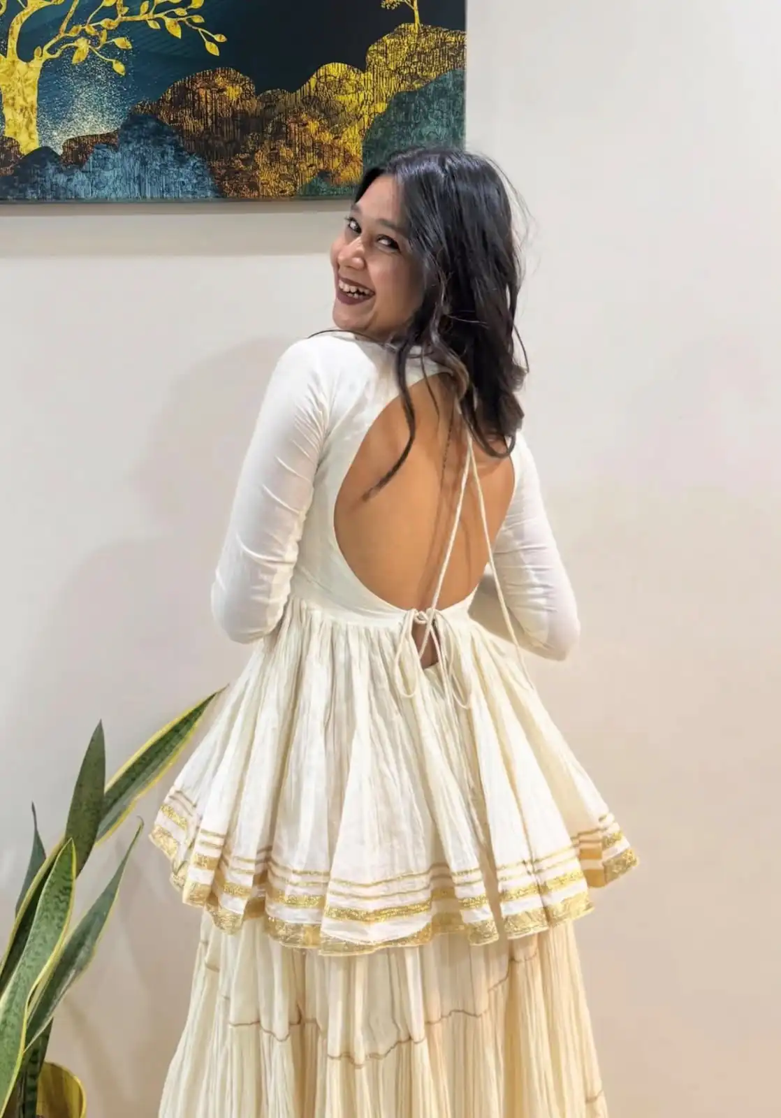 PC 586 White Color Pure Cotton Lehenga Choli with Cowrie Work. Festive Deal ₹2549. Delivery 4-6 Working Days. Online Shop now. | Bollywood Lehenga, Creative Lehenga, Designer Lehenga, Embroidered Lehenga, Lehenga, Party Wear Lehenga
