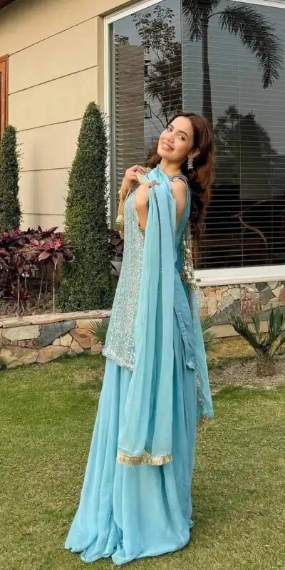 ZD 10010 Blue in Fox Georgette. Sequins Work & Embroidery Work Salwar Suit Special Price ₹2399. Delivery 4-6 Working Days. Shop now. | Jump Suits, Straight Suits, Casual Suits, Creative suits, Designer Suits, Palazzo Suits, Party Wear Suits, Patiala Suits, Salwar suit