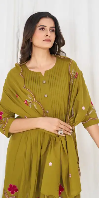 DIVA 159 Mustered with Embroidery Work & Cut Work Brown Pure Cotton Salwar Suit . Exclusive Offer ₹2499. Delivery 4-6 Working Days. Shop now. | Jump Suits, Straight Suits, Casual Suits, Creative suits, Designer Suits, Palazzo Suits, Party Wear Suits, Patiala Suits, Salwar suit