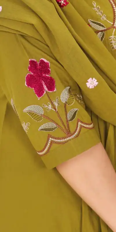 DIVA 159 Mustered with Embroidery Work & Cut Work Brown Pure Cotton Salwar Suit . Exclusive Offer ₹2499. Delivery 4-6 Working Days. Shop now. | Jump Suits, Straight Suits, Casual Suits, Creative suits, Designer Suits, Palazzo Suits, Party Wear Suits, Patiala Suits, Salwar suit