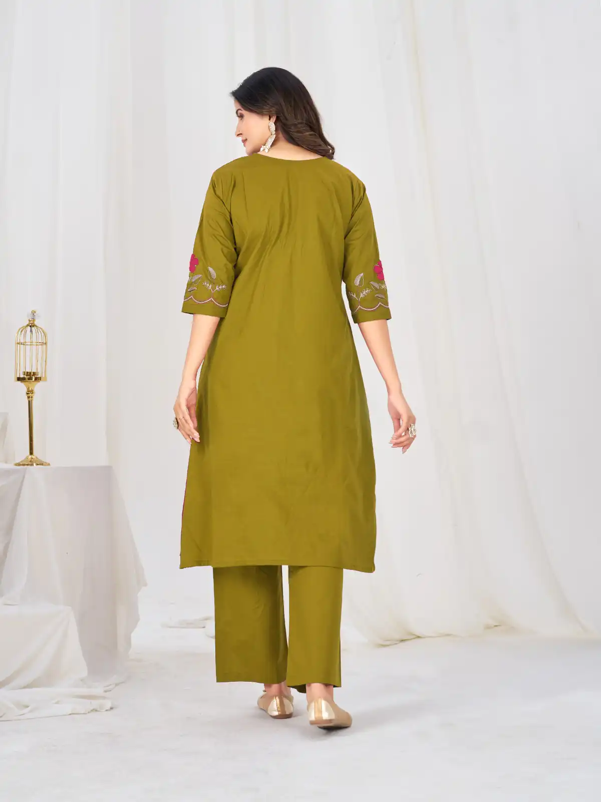 DIVA 159 Mustered with Embroidery Work & Cut Work Brown Pure Cotton Salwar Suit . Exclusive Offer ₹2499. Delivery 4-6 Working Days. Shop now. | Jump Suits, Straight Suits, Casual Suits, Creative suits, Designer Suits, Palazzo Suits, Party Wear Suits, Patiala Suits, Salwar suit