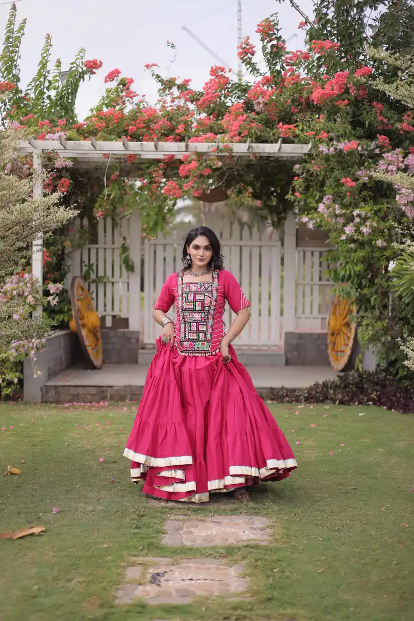 PKA 5078 Pink Kora Cotton Lehenga Choli erfect for Wedding, Party, Haldi, Traditional Day, Makar Sankranti – . Special Price ₹2649. Delivery 4-6 Working | Bollywood Lehenga, Creative Lehenga, Designer Lehenga, Embroidered Lehenga, Lehenga, Party Wear Lehenga
