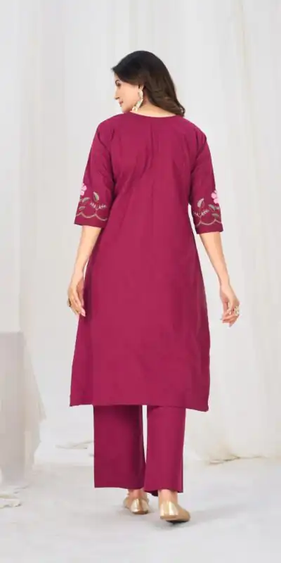 DIVA 159 Pink with Embroidery Work & Cut Work Brown Pure Cotton Salwar Suit . Exclusive Offer ₹2499. Delivery 4-6 Working Days. Shop now. | Jump Suits, Straight Suits, Casual Suits, Creative suits, Designer Suits, Palazzo Suits, Party Wear Suits, Patiala Suits, Salwar suit