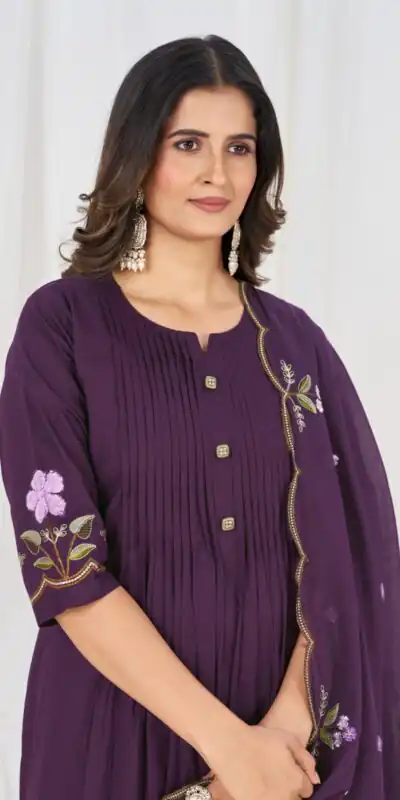 DIVA 159 Wine with Embroidery Work & Cut Work Brown Pure Cotton Salwar Suit . Exclusive Offer ₹2499. Delivery 4-6 Working Days. Shop now. | Jump Suits, Straight Suits, Casual Suits, Creative suits, Designer Suits, Palazzo Suits, Party Wear Suits, Patiala Suits, Salwar suit