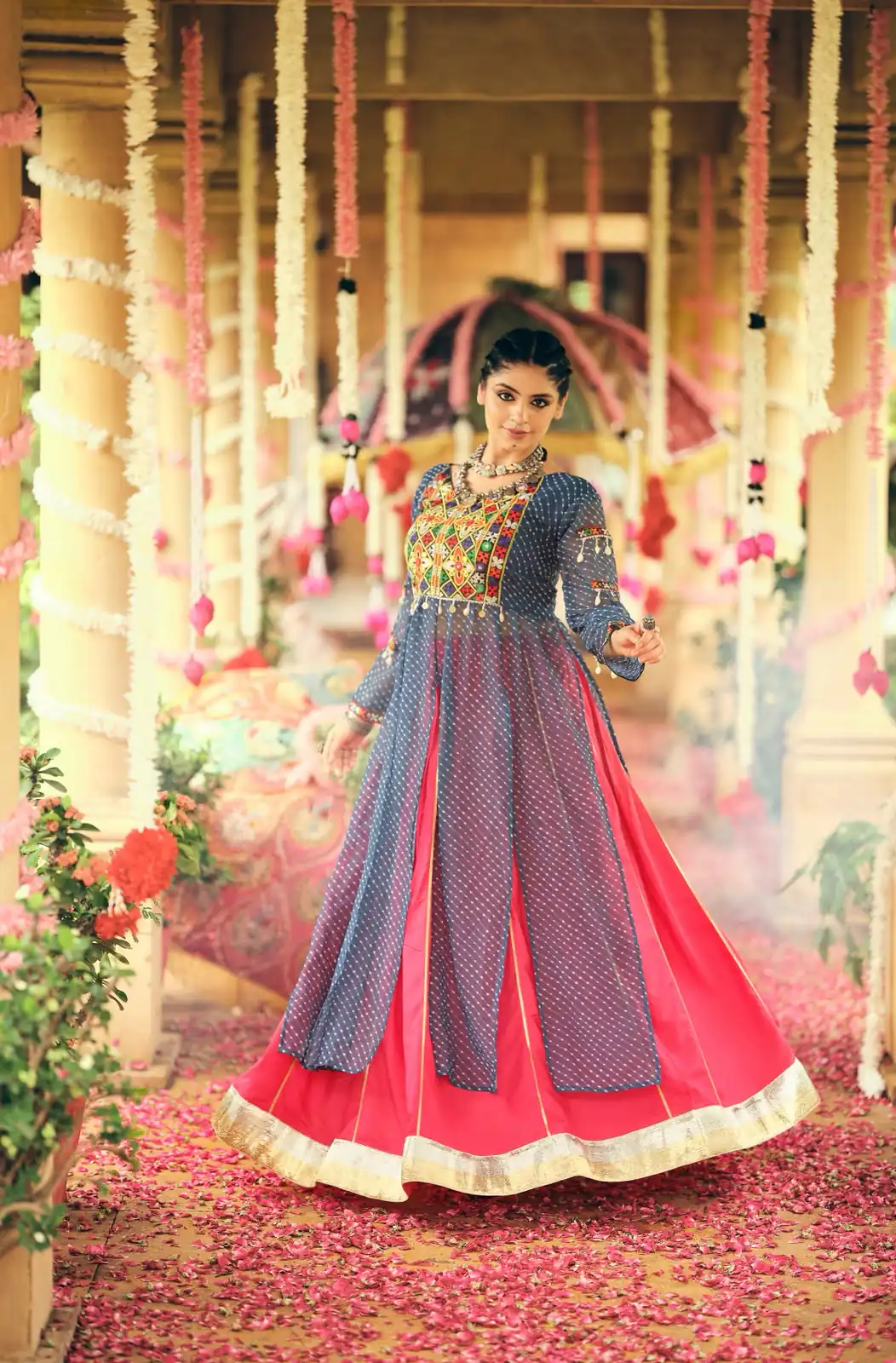 RR 28 Blue in Plain Rayon Embroidery Work & Cowrie Work Lehenga Choli . Grab it for ₹2149. Delivery 4-6 Working Days. Shop now. | Bollywood Lehenga, Creative Lehenga, Designer Lehenga, Embroidered Lehenga, Lehenga, Party Wear Lehenga