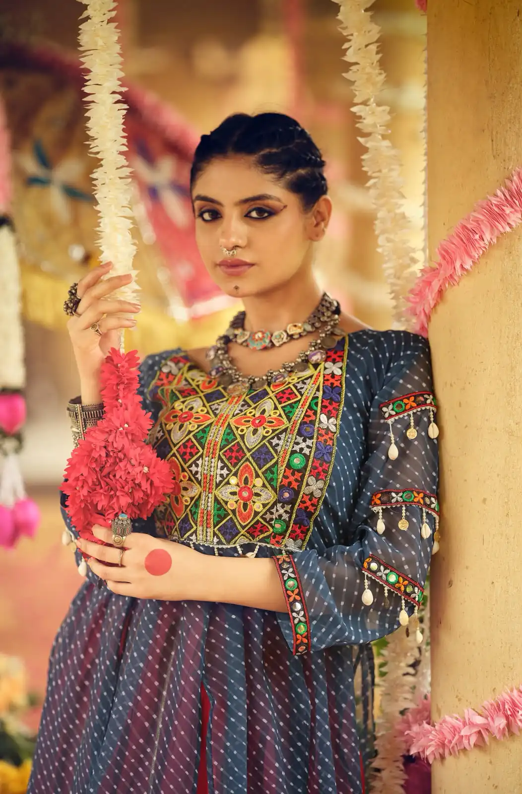 RR 28 Blue in Plain Rayon Embroidery Work & Cowrie Work Lehenga Choli . Grab it for ₹2149. Delivery 4-6 Working Days. Shop now. | Bollywood Lehenga, Creative Lehenga, Designer Lehenga, Embroidered Lehenga, Lehenga, Party Wear Lehenga