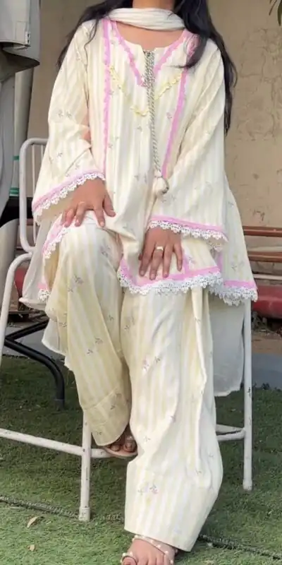 SRK 5356 Cream Natural Crep Salwar Suit Brown with Embroidery Work. Exclusive Offer ₹1899. Delivery 4-6 Working Days. Shop now. | Jump Suits, Straight Suits, Casual Suits, Creative suits, Designer Suits, Palazzo Suits, Party Wear Suits, Patiala Suits, Salwar suit