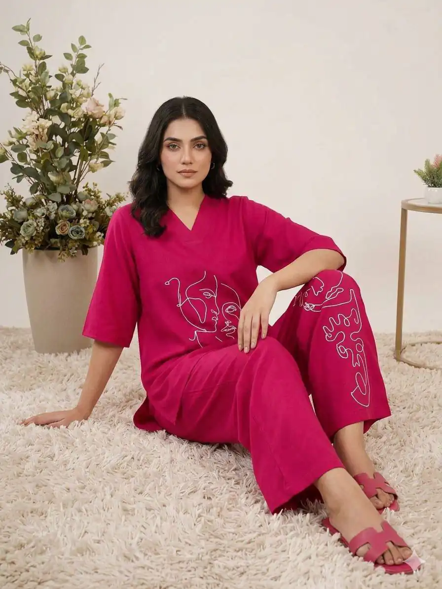 LG 2092 Rani Pink Roman Silk. Sequins Work & Embroidery Work Salwar Suit Festive Deal ₹1699. Delivery 4-6 Working Days. Shop now. | Jump Suits, Straight Suits, Casual Suits, Creative suits, Designer Suits, Palazzo Suits, Party Wear Suits, Patiala Suits, Salwar suit