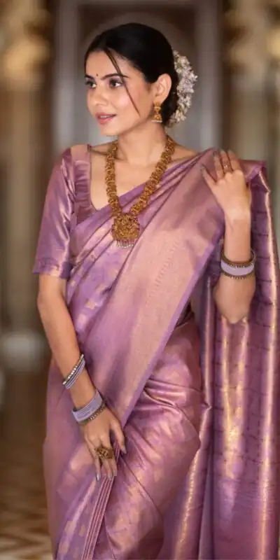 KPR 237 Lavender Soft Lichi Silk Cloth Saree Perfect for Wedding, Party, Family Gatherings, Sangeet, Ethnic Day – . Festive Deal ₹1299. Delivery 4-6 Workin | Bollywood Sarees, Creative Sarees, Designer Sarees, Embroidered Sarees, Ethnic Saree, Modern Digital sarees, Party Wear Sarees, Sarees
