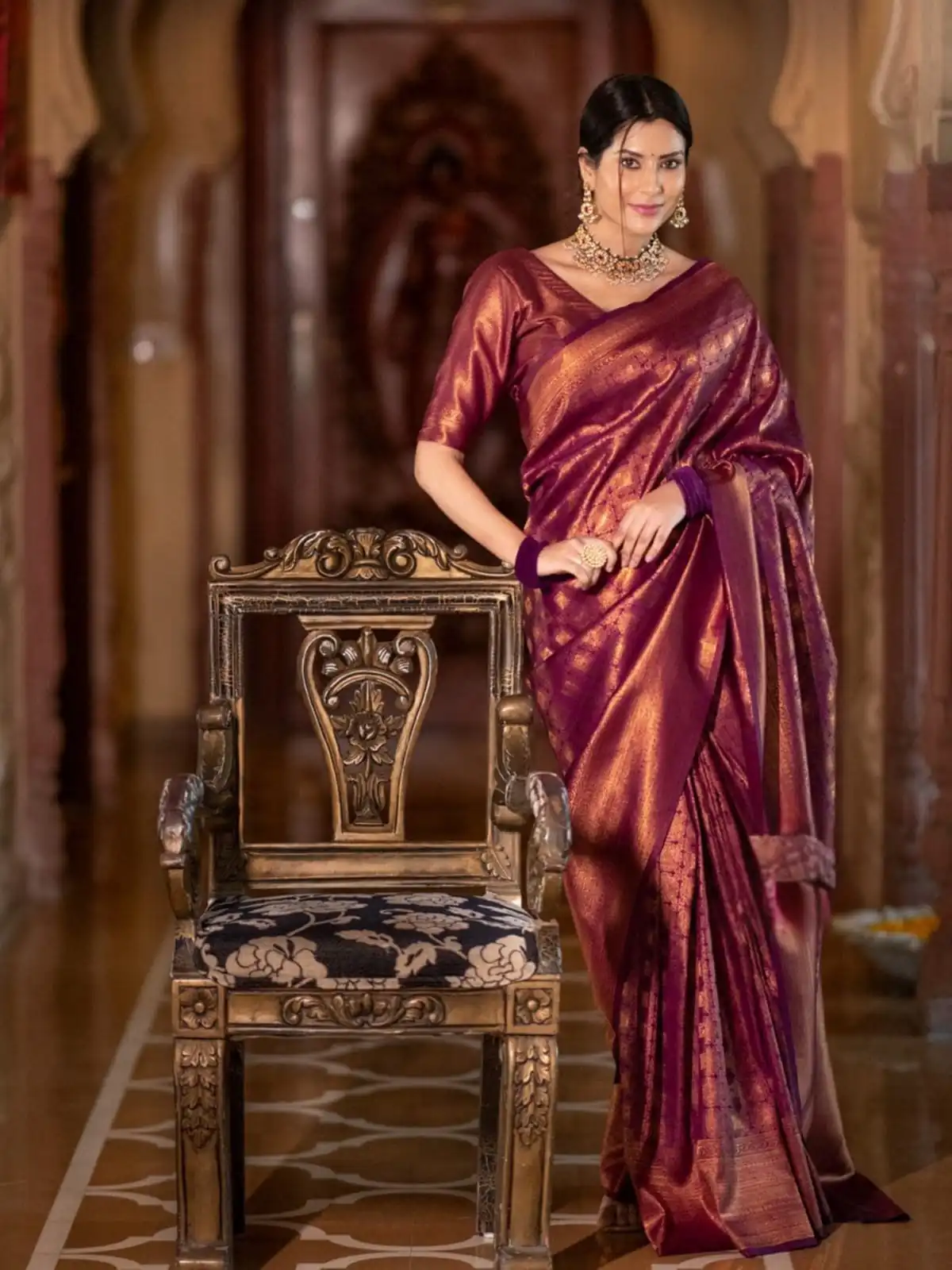 KPR 237 Maroon Soft Lichi Silk Cloth Saree Perfect for Wedding, Party, Family Gatherings, Sangeet, Ethnic Day – . Festive Deal ₹1299. Delivery 4-6 Workin | Bollywood Sarees, Creative Sarees, Designer Sarees, Embroidered Sarees, Ethnic Saree, Modern Digital sarees, Party Wear Sarees, Sarees