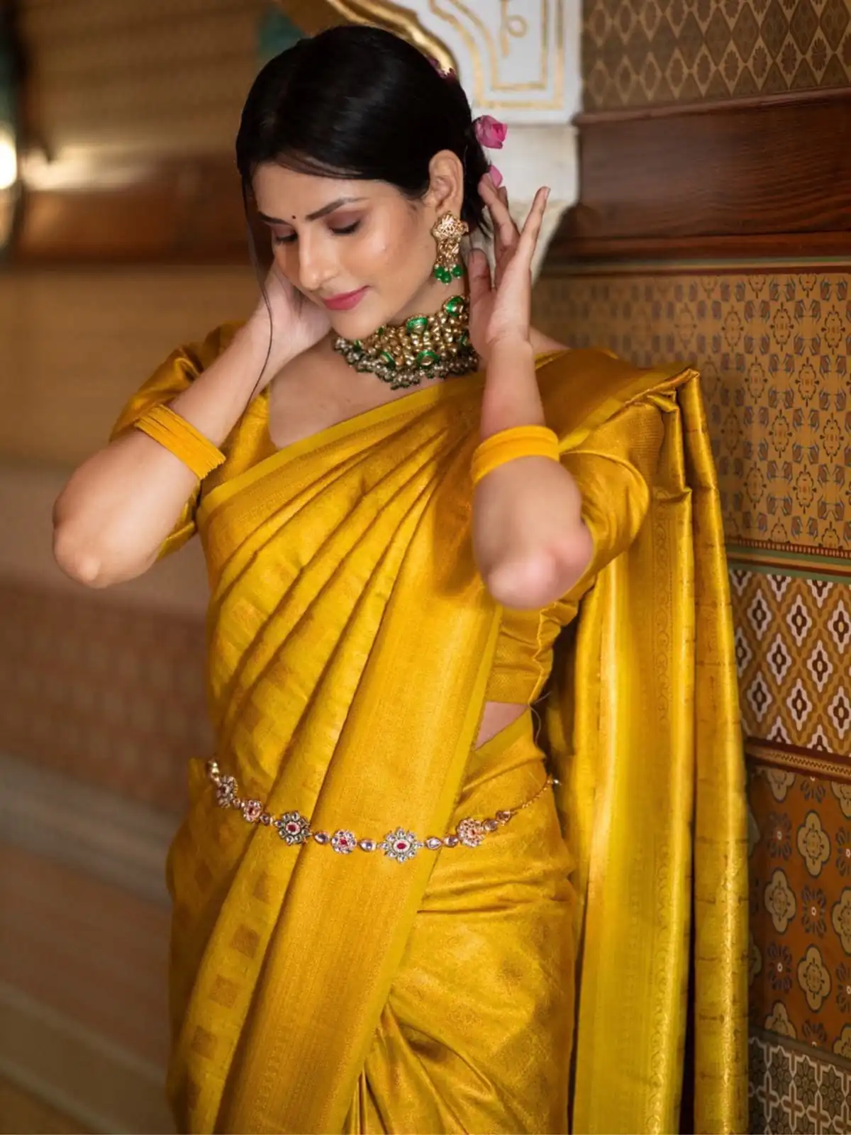 KPR 237 Mustered Soft Lichi Silk Cloth Saree Perfect for Wedding, Party, Family Gatherings, Sangeet, Ethnic Day – . Festive Deal ₹1299. Delivery 4-6 Workin | Bollywood Sarees, Creative Sarees, Designer Sarees, Embroidered Sarees, Ethnic Saree, Modern Digital sarees, Party Wear Sarees, Sarees
