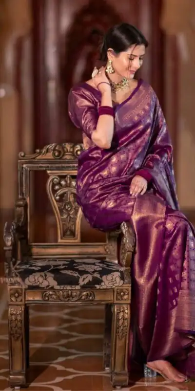 KPR 237 Wine Soft Lichi Silk Cloth Saree Perfect for Wedding, Party, Family Gatherings, Sangeet, Ethnic Day – . Festive Deal ₹1299. Delivery 4-6 Workin | Bollywood Sarees, Creative Sarees, Designer Sarees, Embroidered Sarees, Ethnic Saree, Modern Digital sarees, Party Wear Sarees, Sarees