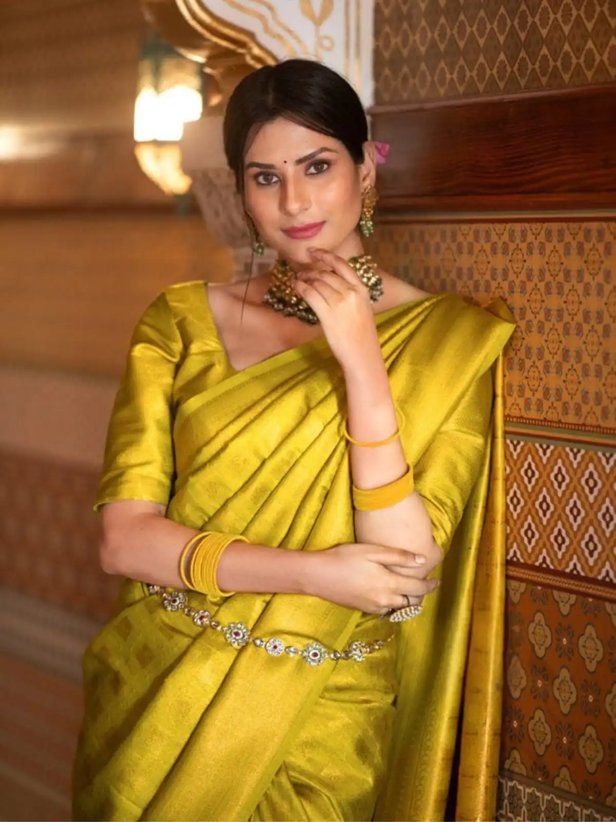 KPR 237 Yellow Soft Lichi Silk Cloth Saree Perfect for Wedding, Party, Family Gatherings, Sangeet, Ethnic Day – . Festive Deal ₹1299. Delivery 4-6 Workin | Bollywood Sarees, Creative Sarees, Designer Sarees, Embroidered Sarees, Ethnic Saree, Modern Digital sarees, Party Wear Sarees, Sarees