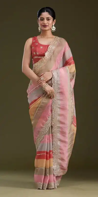 NC 5564 Multi Color Goldy Silk Saree with Zari Work & Embroidery Work. Best Price ₹2149. Delivery 4-6 Working Days. Shop now. | Bollywood Sarees, Creative Sarees, Designer Sarees, Embroidered Sarees, Ethnic Saree, Modern Digital sarees, Party Wear Sarees, Sarees