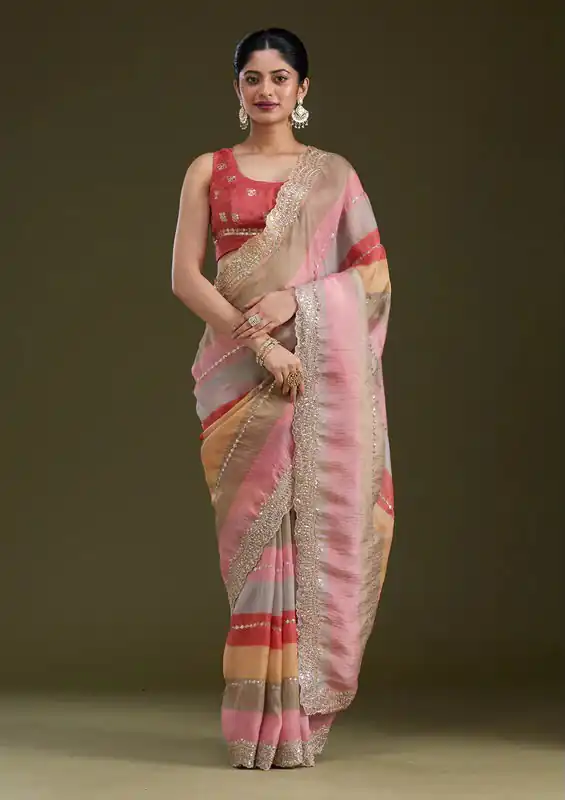 NC 5564 Multi Color Goldy Silk Saree with Zari Work & Embroidery Work. Best Price ₹2149. Delivery 4-6 Working Days. Shop now. | Bollywood Sarees, Creative Sarees, Designer Sarees, Embroidered Sarees, Ethnic Saree, Modern Digital sarees, Party Wear Sarees, Sarees