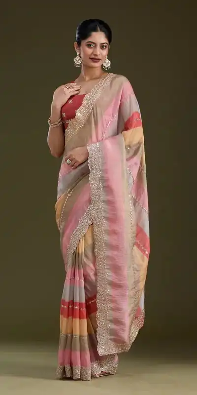NC 5564 Multi Color Goldy Silk Saree with Zari Work & Embroidery Work. Best Price ₹2149. Delivery 4-6 Working Days. Shop now. | Bollywood Sarees, Creative Sarees, Designer Sarees, Embroidered Sarees, Ethnic Saree, Modern Digital sarees, Party Wear Sarees, Sarees