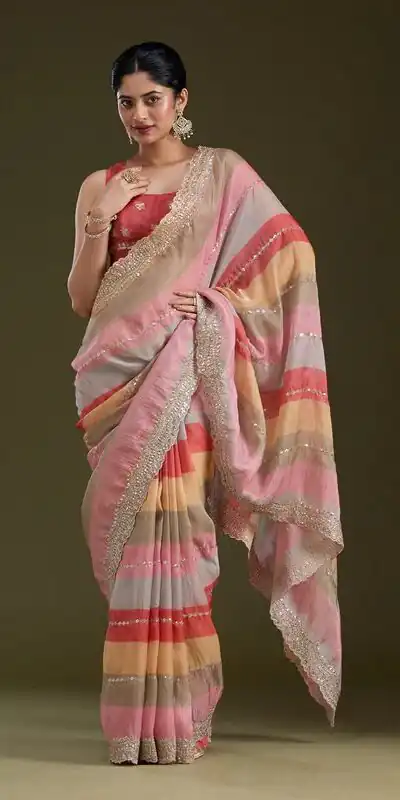 NC 5564 Multi Color Goldy Silk Saree with Zari Work & Embroidery Work. Best Price ₹2149. Delivery 4-6 Working Days. Shop now. | Bollywood Sarees, Creative Sarees, Designer Sarees, Embroidered Sarees, Ethnic Saree, Modern Digital sarees, Party Wear Sarees, Sarees
