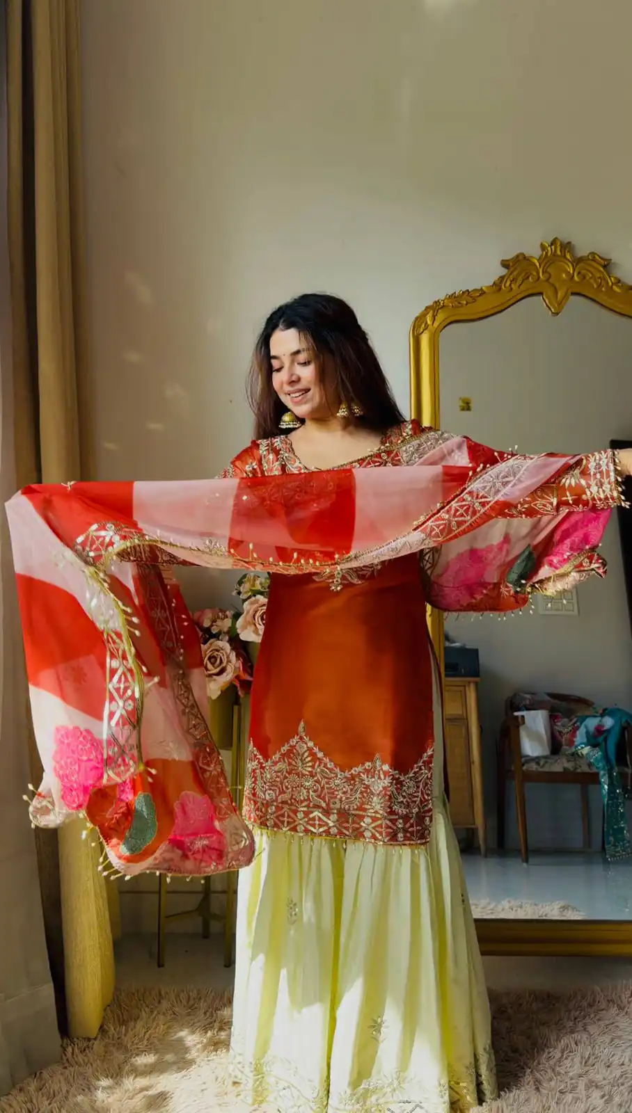 ZC NEHA Orange Mox Fendy Salwar Suit with Embroidery Work & Sequins Work. Get it for ₹2449. Delivery 4-6 Working Days. Shop now. | Jump Suits, Straight Suits, Casual Suits, Creative suits, Designer Suits, Palazzo Suits, Party Wear Suits, Patiala Suits, Salwar suit
