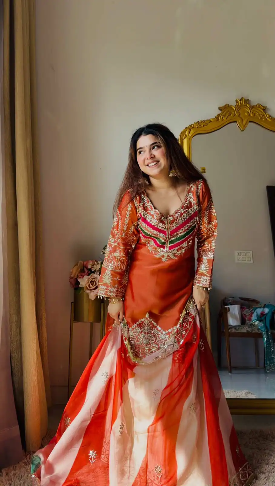 ZC NEHA Orange Mox Fendy Salwar Suit with Embroidery Work & Sequins Work. Get it for ₹2449. Delivery 4-6 Working Days. Shop now. | Jump Suits, Straight Suits, Casual Suits, Creative suits, Designer Suits, Palazzo Suits, Party Wear Suits, Patiala Suits, Salwar suit