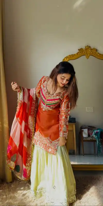 ZC NEHA Orange Mox Fendy Salwar Suit with Embroidery Work & Sequins Work. Get it for ₹2449. Delivery 4-6 Working Days. Shop now. | Jump Suits, Straight Suits, Casual Suits, Creative suits, Designer Suits, Palazzo Suits, Party Wear Suits, Patiala Suits, Salwar suit