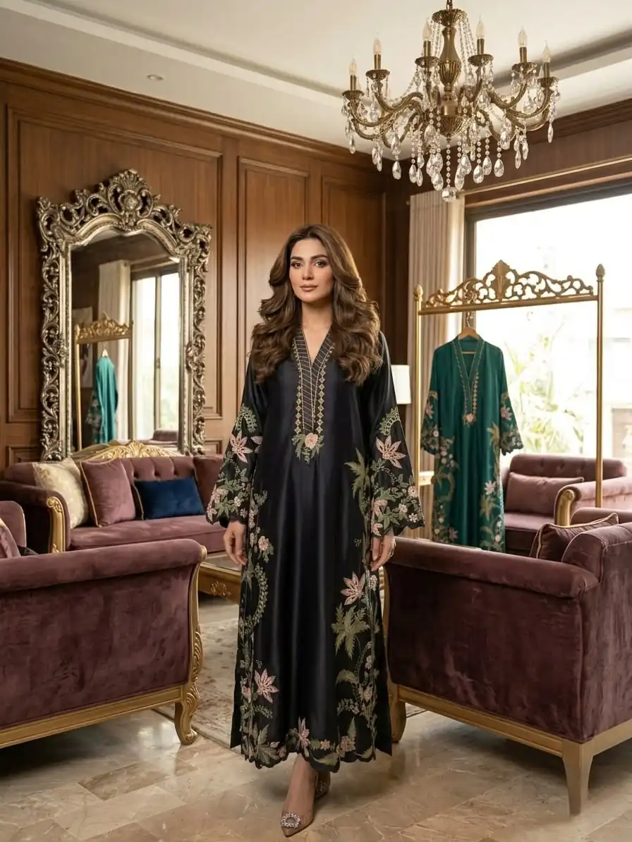 ST 249 Black Roman Silk Salwar Suit with Sequins Work & Embroidery Work. Available at ₹2099 only. Delivery 4-6 Working Days. Shop now. | Jump Suits, Straight Suits, Casual Suits, Creative suits, Designer Suits, Palazzo Suits, Party Wear Suits, Patiala Suits, Salwar suit