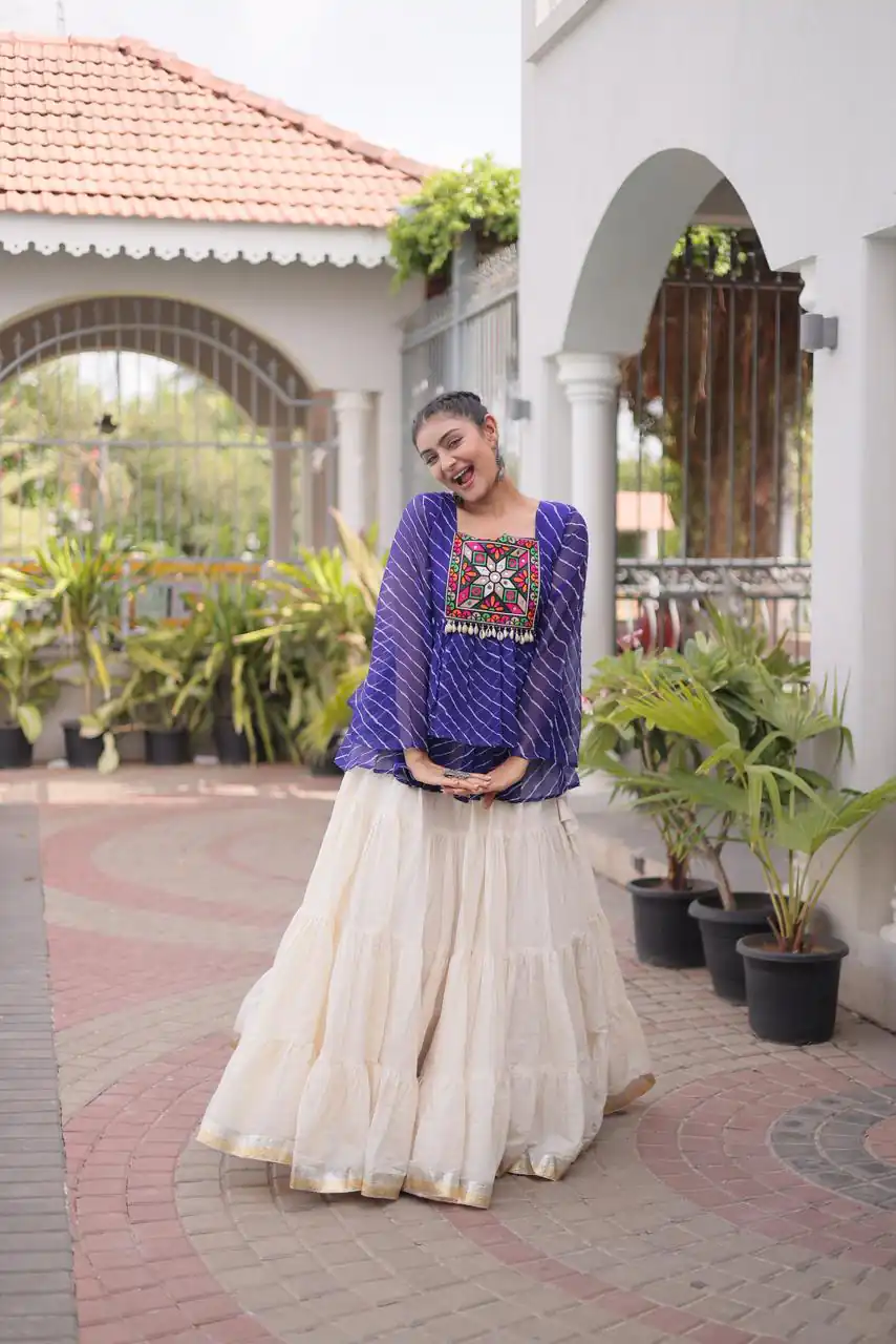 KA 5074 Blue Kora Cotton Lehenga Choli erfect for Wedding, Party, Haldi, Traditional Day, Makar Sankranti – . Special Price ₹2849. Delivery 4-6 Working | Bollywood Lehenga, Creative Lehenga, Designer Lehenga, Embroidered Lehenga, Lehenga, Party Wear Lehenga
