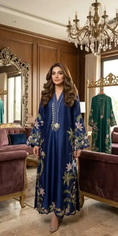 ST 249 Blue Roman Silk Salwar Suit with Sequins Work & Embroidery Work. Available at ₹2099 only. Delivery 4-6 Working Days. Shop now. | Jump Suits, Straight Suits, Casual Suits, Creative suits, Designer Suits, Palazzo Suits, Party Wear Suits, Patiala Suits, Salwar suit