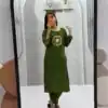 PC 598 Green Roman Silk Salwar Suit with Sequins Work & Embroidery Work. Available at ₹2099 only. Delivery 4-6 Working Days. Shop now. | Jump Suits, Straight Suits, Casual Suits, Creative suits, Designer Suits, Palazzo Suits, Party Wear Suits, Patiala Suits, Salwar suit