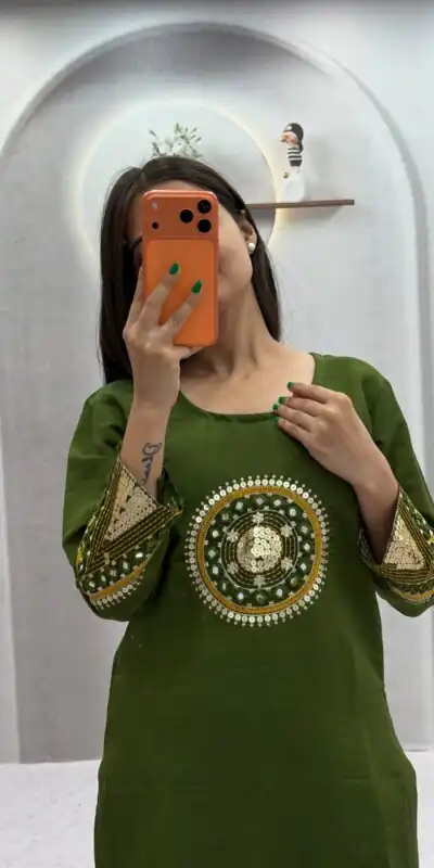 PC 598 Green Roman Silk Salwar Suit with Sequins Work & Embroidery Work. Available at ₹2099 only. Delivery 4-6 Working Days. Shop now. | Jump Suits, Straight Suits, Casual Suits, Creative suits, Designer Suits, Palazzo Suits, Party Wear Suits, Patiala Suits, Salwar suit