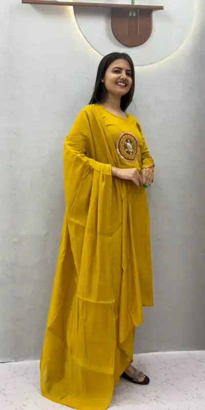 PC 598 Mustered Roman Silk Salwar Suit with Sequins Work & Embroidery Work. Available at ₹2099 only. Delivery 4-6 Working Days. Shop now. | Jump Suits, Straight Suits, Casual Suits, Creative suits, Designer Suits, Palazzo Suits, Party Wear Suits, Patiala Suits, Salwar suit